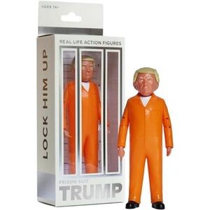 Prison Trump Real Life Political Action Figure: Collectible Figurine Statue Toy